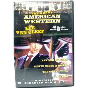 The Great American Western Lee Van Cleef DVD Four Films on One Disc